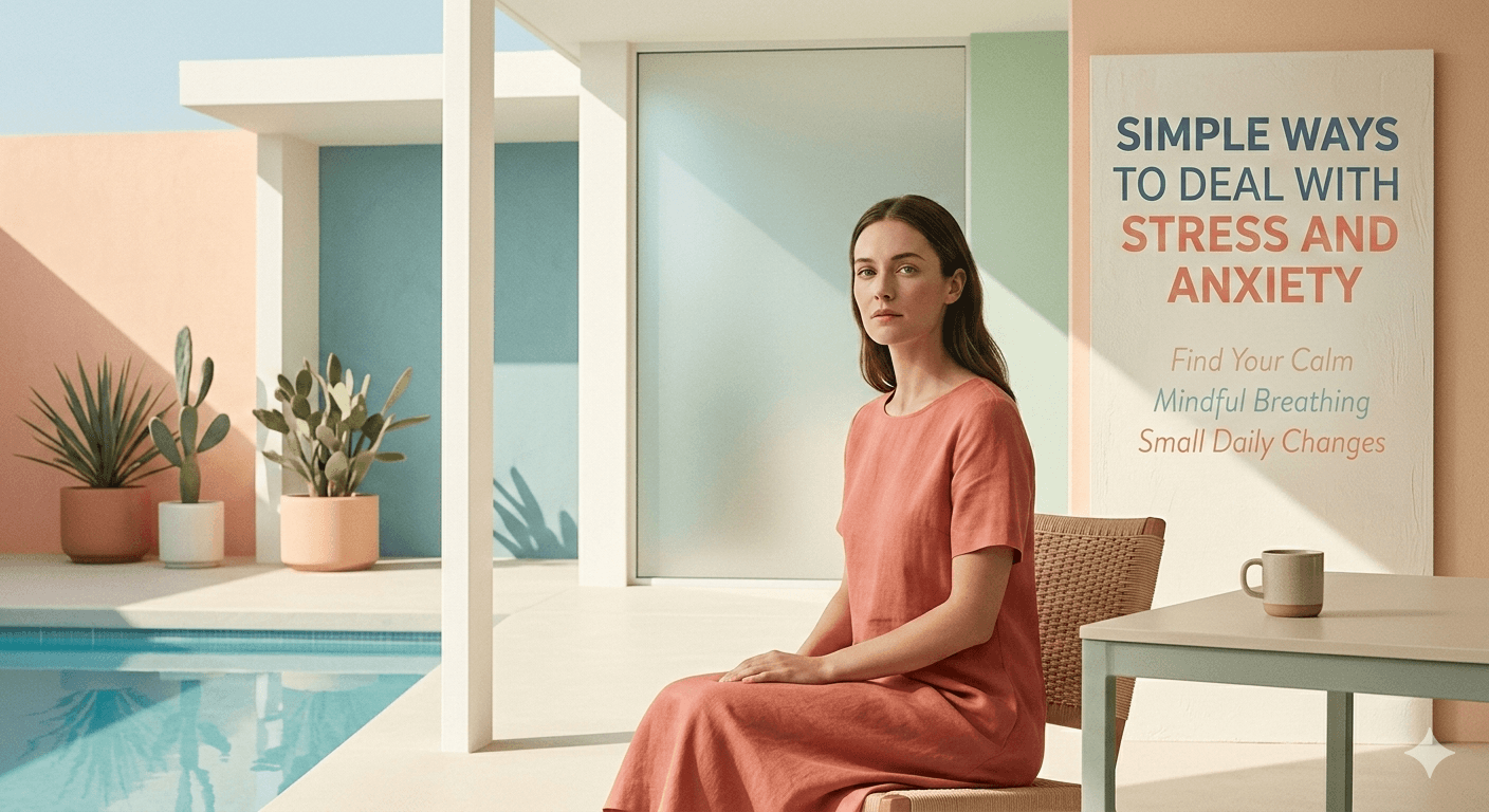 SIMPLE WAYS TO DEAL WITH STRESS AND ANXIETY